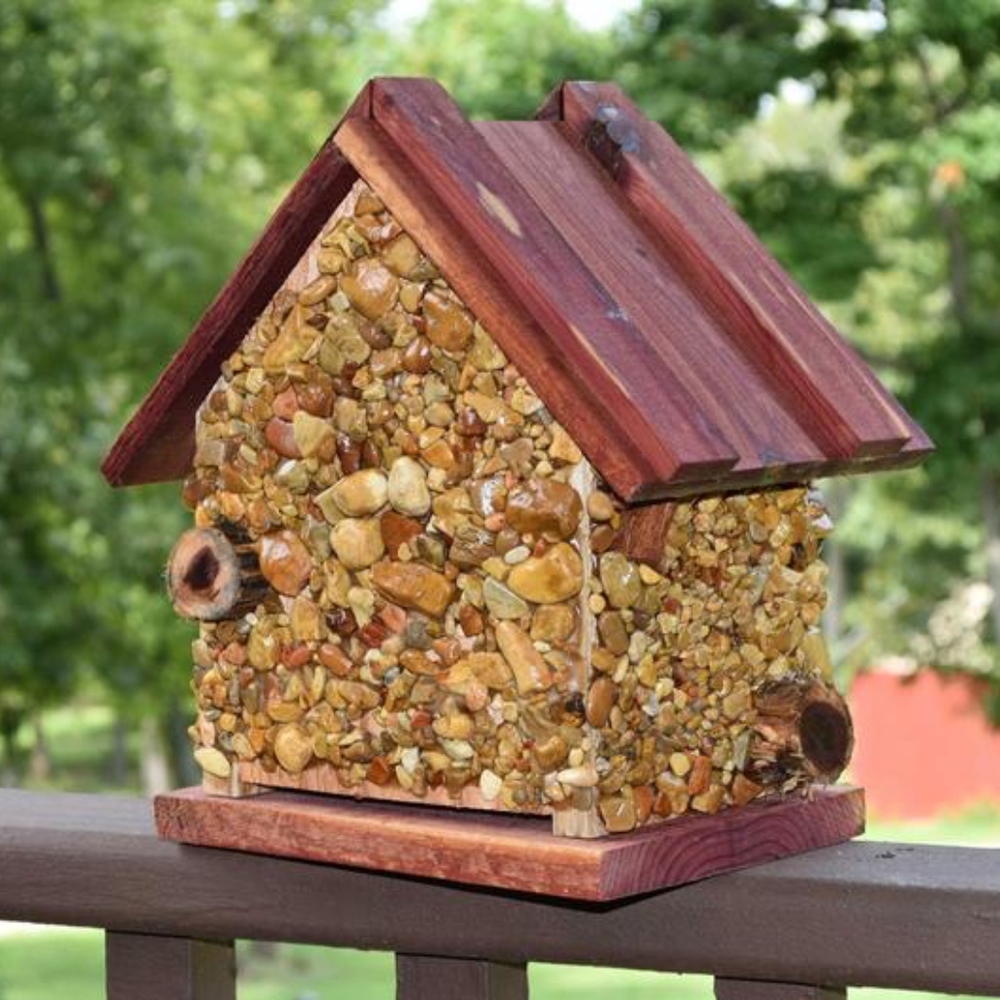 Handmade Rustic Birdhouse - Picture 4 of 5